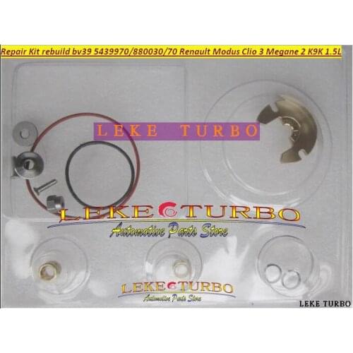 TURBO Repair Kit rebuild 54399880030 54399880070 Turbocharger For Nissan Qashqai For Renault Modus Clio 3 Megane 2 K9K 1.5L