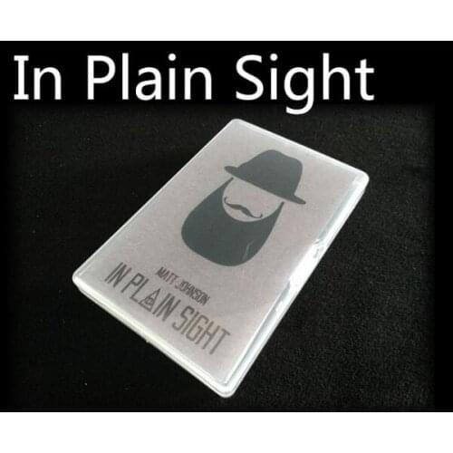 In Plain Sight (Gimmick and Online Instructions) by Matt Johnson - Trick,Mentalism Magic Props Illusions Close up Stage Magician