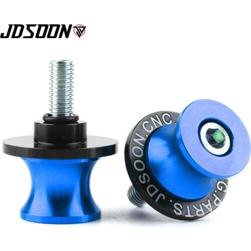 8M Motorcycle Stand Screws Motorcycle Swingarm Spools Slider Stand Screws Paddock For SUZUKI GSR 400 GSR400 2008 2009 2010 2011