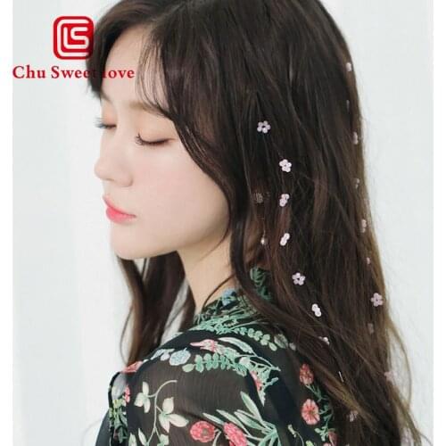 Hair Clip Comb Hair Comb Hairpins Women Fashion Hairpin Invisible Flower Long Women Wedding Festival Hair Styling Accessories