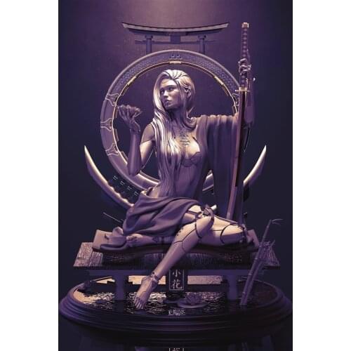 1/24 Resin Figure Model kits Re-K0NNECT Unassambled Unpainted S260