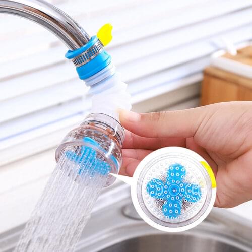 1Pcs Rotatable Faucet Retractable Bubbler Tap water filter Nozzle 360 flexible tap Biffuser universal saver Kitchen accessories