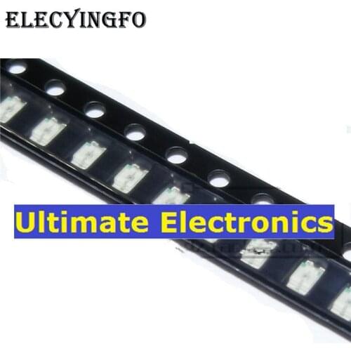 1000pcs 1206 high bright SMD LED white yellow blue green orange red light Series