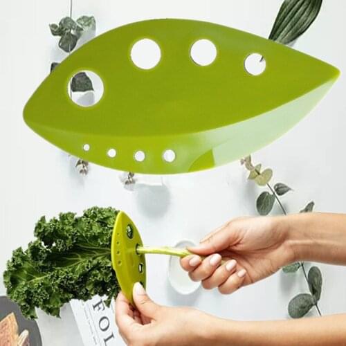 200pcs/lot Vegetables Rosemary Thyme Cabbage Leaf Stripper Plastic Greens Stripper Looseleaf Rosemary Kitchen Gadgets#9103
