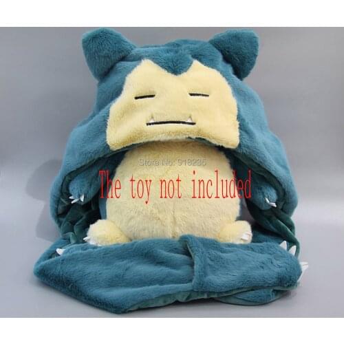 5/Lot Snorlax Hat Cap Gloves 110CM Plush Doll For Animal Dolls Soft Party Gifts Stuffed Toy