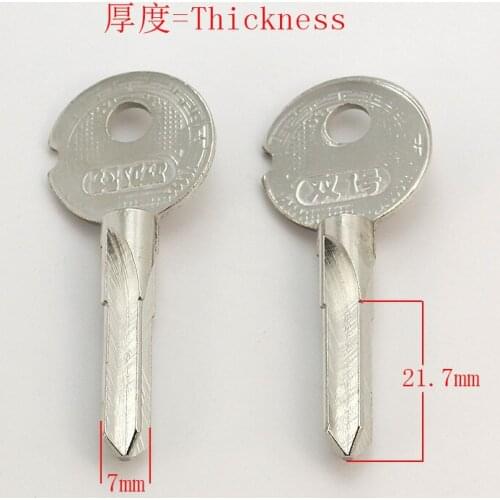 A185 House Home Door Key blanks Locksmith Supplies Blank Keys 25 pieces/lot