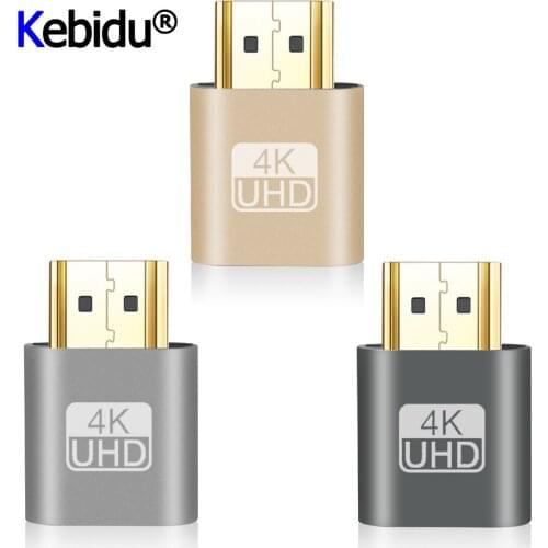 VGA Virtual Display Adapter HDMI-compatible1.4 DDC EDID Dummy Plug Emulator 1920*1080 Resolution For Video Card BTC Mining