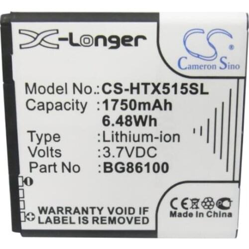 Cameron Sino 1750mAh battery for HTC C470 EVO 3D 4G G17 PG86100 Pyramid Rider Shooter X515 X515d X515e X515M BG86100