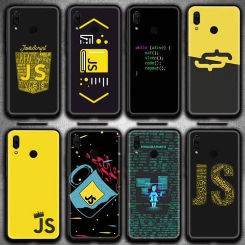 NodeJS JavaScript Accessories Phone Case Huawei Y6P Y8S Y8P Y5II Y5 Y6 2019 P Smart Prime Pro