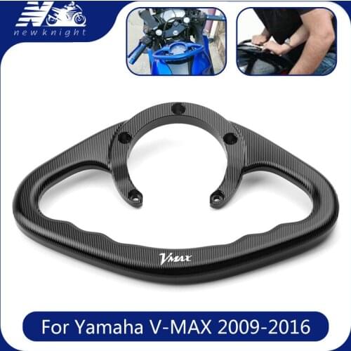 For Yamaha V-MAX vmax 2009-2016 Motorcycle CNC Aluminum Passenger Handgrips Hand Grip Tank Grab Bar Handles Armrest Accessories