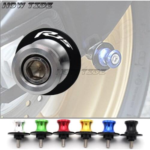 Motorcycle CNC Aluminum Swingarm Spools Slider Stand Screws For YAMAHA R15 R 15 2011-2014( indian version)