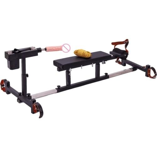 Automatic Sex Machine Vibrator BDSM Bondage Slave Restraint Frame Dog Training Handcuff Ankle Cuff Toys for Women Men Couples