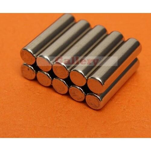 30 Pcs Lot 3 x pack (10pcs) Cylinder Neodymium Rare Earth Magnets N42 5mm X 20mm