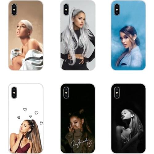For Apple iPhone X XR XS 11Pro MAX 4S 5S 5C SE 6S 7 8 Plus ipod touch 5 6 Ariana Grande Accessories Phone Cases Covers