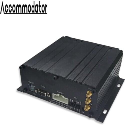 GPS WiFi 3G 4G MDVR AHD 1080P 4 Channels HDD SD Card Mobile DVR for Vehicle Car Trailer Truck Taxi School Bus