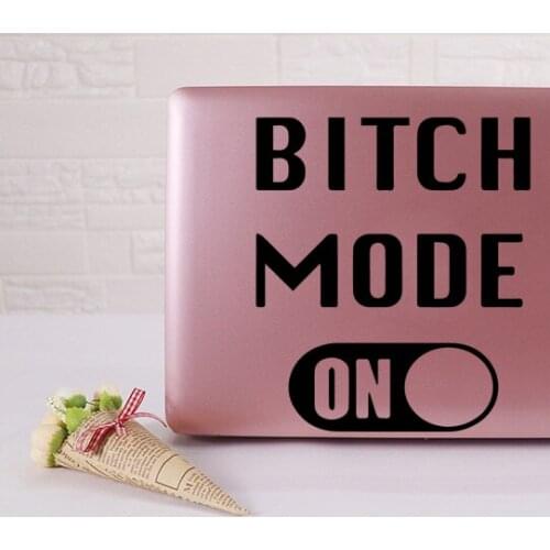 Interesting Text laptop sticker for Laptop Decals Stickers For Pad decoration