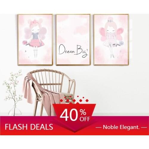 Canvas Painting Mean Girls Cartoon Posters Pink Unicorn White Swan Panda Printing Picture Childrens Room Home Decor Decoration