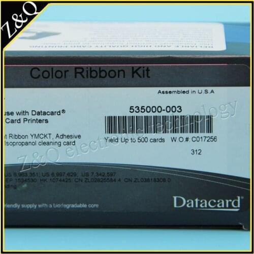 Datacard CD800 printer ribbon 535000-003 YMCKT