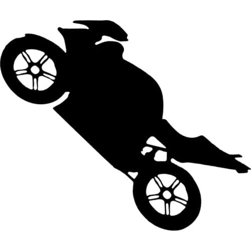 Locomotive Pattern Car Sticker Decoration Fun Motorcycle Cover Scratch Personality Car Sticker Pvc Sticker Black/white, 14cm*8cm