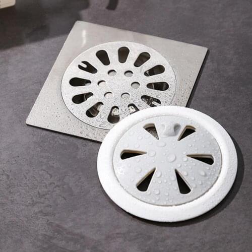 Reliable Drain Filter Rotation Lid Anti-clogging PP Waterproof Wide Application Drain Cover for Bathroom Toilet Accessories