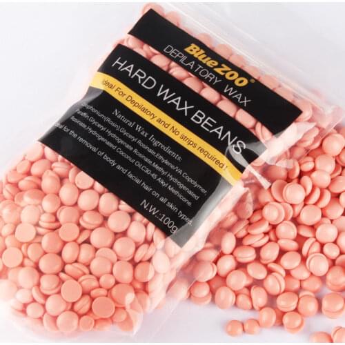 100g Wax Beans Depilatory Cire Epilation No Strip Hair Removal Bean Depiladora Facial Waxing Kit for Men and Women Beauty
