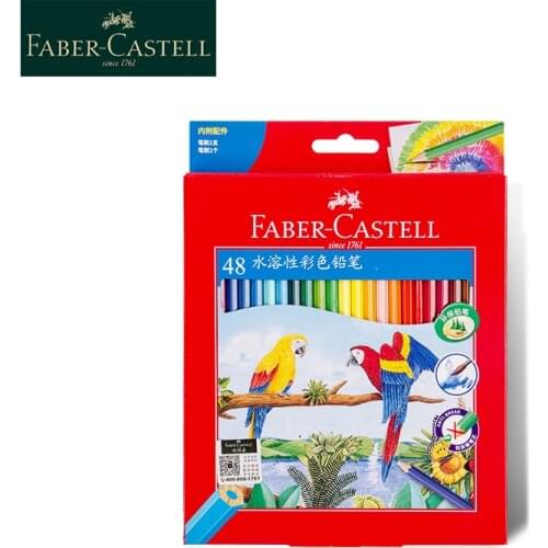 FABER-CASTEL36/48/72 Color drawing pencils set Professional Water-Soluble Artist School Sketch Drawing Pen Children Special Gift