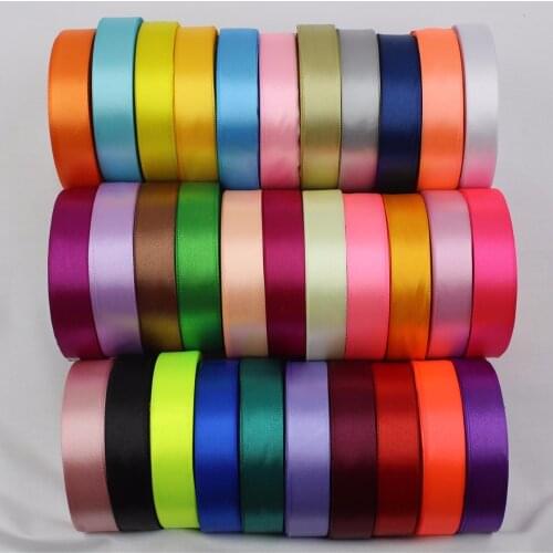 160609-20-a,(6/8")20mm 25yard/lot Solid Ribbons Printed grosgrain Wedding Accessories DIY handmade materials Gift
