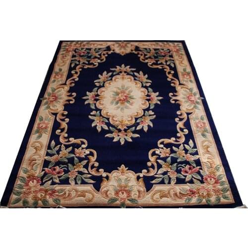 Antique Spanish Savonnerie Rug Magnificent Hand Made Savonnerie Wool Silk Rug Decorative Runner Carpet Room Floor Decoration