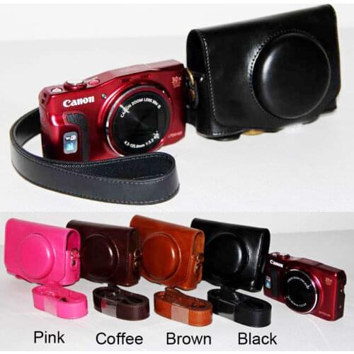 PU Leather Camera Case Cover For CANON G15 G16 G7Ⅻ G7X3 G9x G9Ⅻ SX720 730 740 S100/S110/S120 SX700 Digital Protective sleeve
