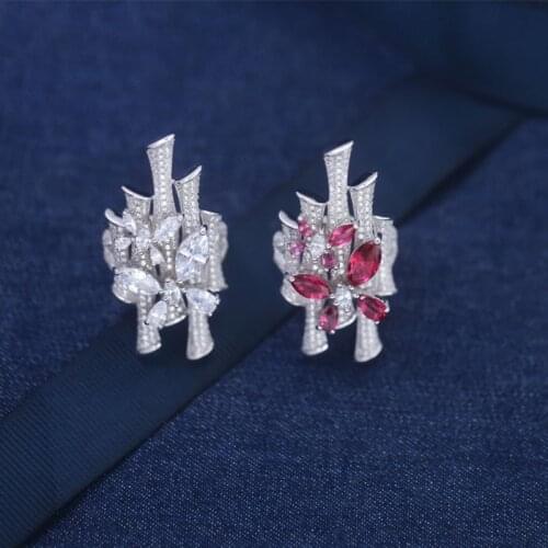 Designer Fashion 925 Sterling Silver Jewelry 3A Cubic Zirconia Party Ring