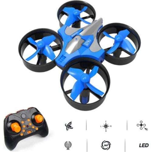 Quadrocopter Micro Drone 6 Axis Gyro RC Helicopter Headless Mode Pocket Dron Toys For Boys Mini Drone VS E58 GW125 Birthday Gift