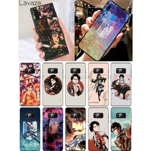 Lavaza Anime Japanese attack on Titan Soft Silicone Case for Samsung A10S A20S A30S A40S A50S A60 A70S M10 M20 M30