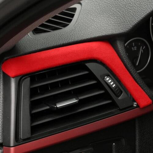 Car Dashboard Decoration Stickers For BMW F30 F31 F32 F34 F36 3GT 3 4 Series Panel Frame Decoration Stickers For Easy Cleaning
