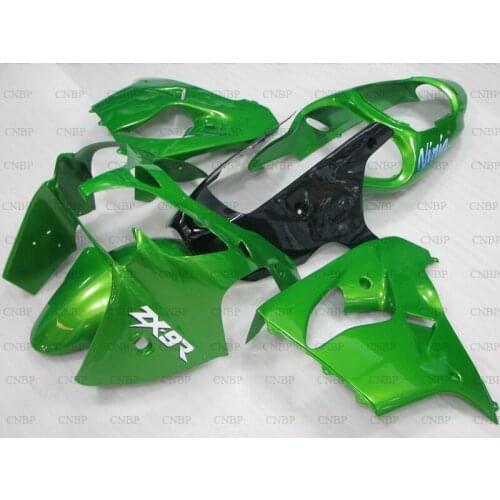For Kawasaki Zx9r 2000 - 2001 Body Kits Zx-9r 01 Bodywork Zx 9r 2001 Pearl Green Fairings