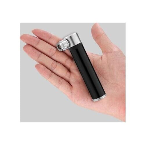 Outdoor Riding Portable Aluminum Alloy Mini Inflator Pump Bicycle Manual Pump Mountain Bike Tire Inflation Pump Inflator