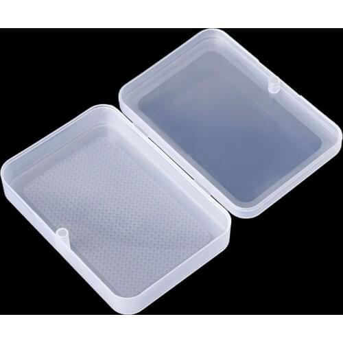 Rectangular Clear Jewelry Display Storage Coin Boxes Beads Ring Box earrings Case necklace Organizer Make-up Table