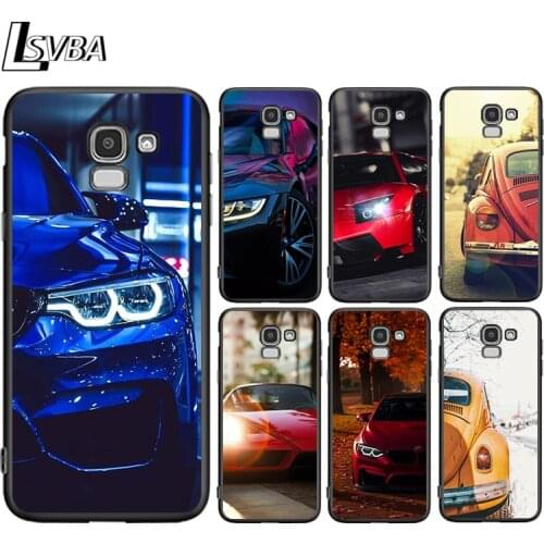 Luxury Sports Car For Samsung Galaxy J8 J7 Duo J6 J5 Prime J4 Plus J3 J2 Core 2018 2017 2016 Phone Case