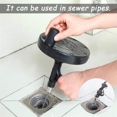 Pipeline Dredge Artifact Sewer Dredger Practical Household Kitchen Toilet Sewer Blockage Hand Tool машины для чистки канализации