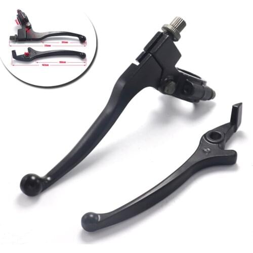 Aluminum Alloy 22mm 7/8 Inch Handlebar Clutch Lever For Pit Dirt Motorcycle ATV Black Bike Pitbike