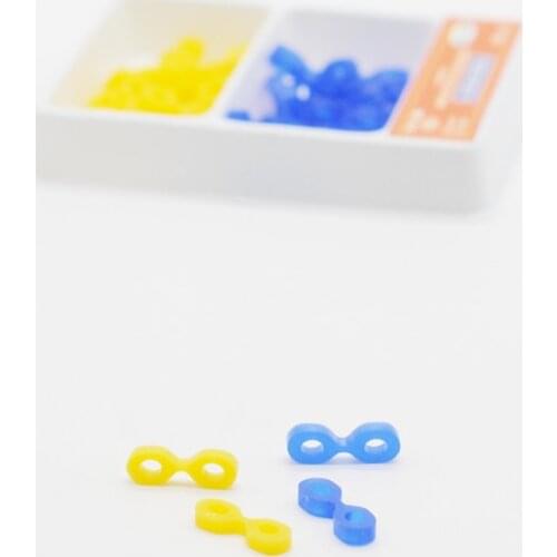 Dental Autoclavable Elastic Rubber Fixing Wedges Matrix Matrices Dam Composite