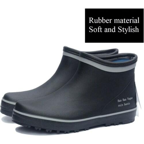 Fly Fishing Shoes Rubber Boots Waterproof Water Fishing Shoes 2021 Male Rainboots for Men Fisher Man Fish Shoes Sandals