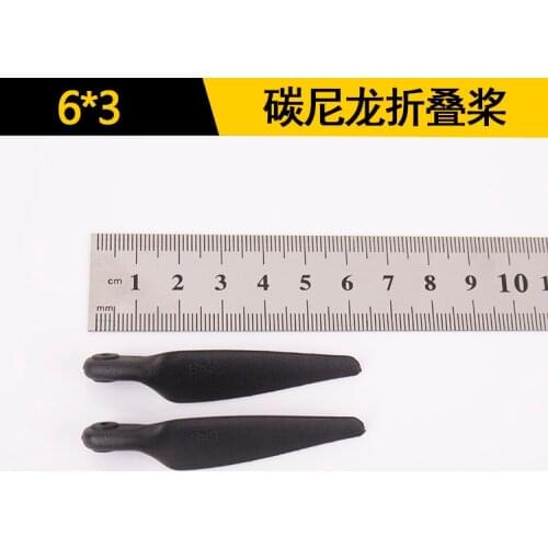 Carbon Nylon Fixed-wing Folding Propeller 6*3/10*8/13*7/14*10 Convenient Hard 2m aperture