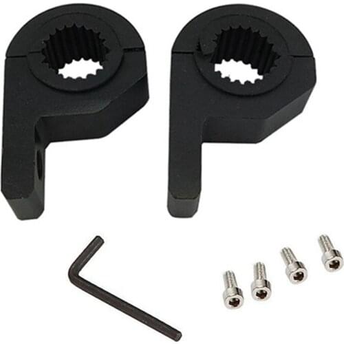 Universal 2Pcs Mount Bracket Fog Driving Light Spotlight Clamp Bracket 15-30mm for Car Motorcycle Crash Bar Guard