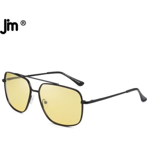 Spring Hinge Square Polarized Sunglasses Vintage Men Women Retro Driving Sunglasses Night Vision