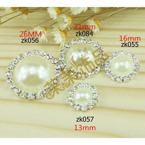 162163 , 4 size can choose , Alloy pearl costume jewelry accessories material, DIY handmade