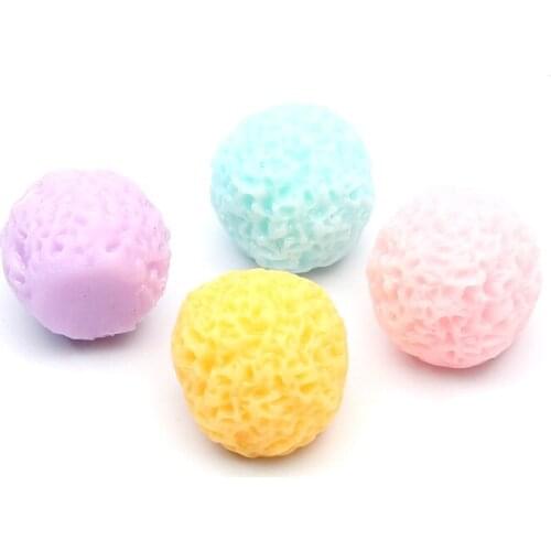 20pcs Mixed Hemispherical Candy Resin Decoration Crafts Flatback Cabochon Embellishments For Scrapbooking Beads Diy Accessories