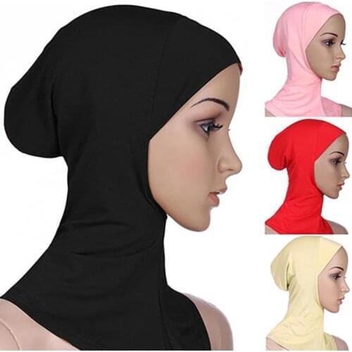 2021 Muslim Fashion Underscarf Women Hijab Bonnet Muslim Women Scarf Turbans Head For Women Womens Hijabs Hijab Caps Hat