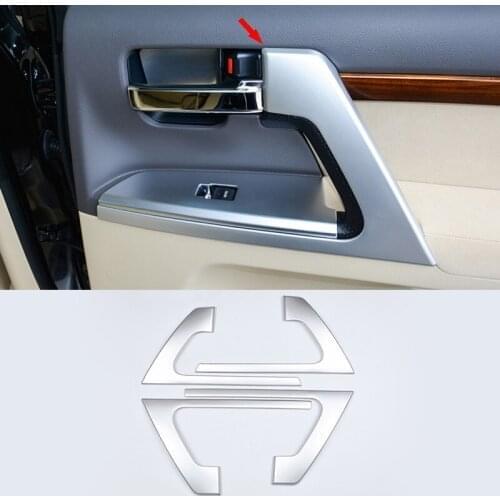 For Toyota Land Cruiser 200 FJ200 Accessories 2008-2017 Car Interior Door Handle Styling Cover trim