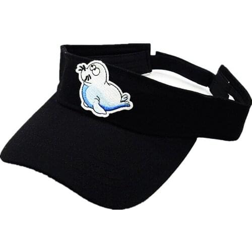 2020 new style Cartoon sea lion embroidery Visors Baseball Cap Adjustable Snapback cap for men and women 95