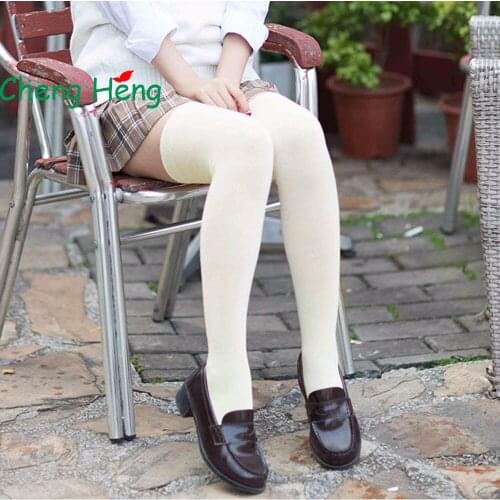 CHENGHENG 1 Pair Long Tube Socks Red Heart Was Thin And Breathable And Odor-Resistant Female Cotton Long Socks Pure Cotton Socks